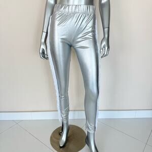NEW!!! Halloween women silver pants size S/M
